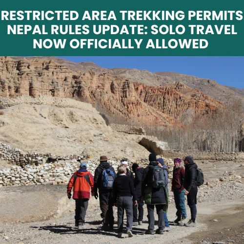 Restricted Area Trekking Permits Nepal guide explaining new solo trekking rules