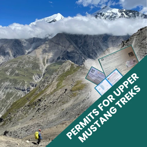 Upper mustang trekking permit