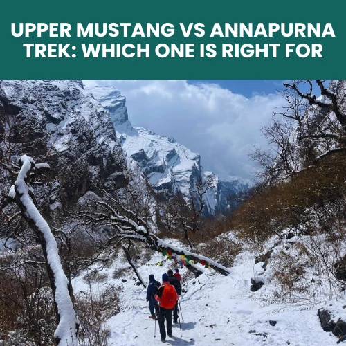 Upper Mustang vs Annapurna Trek