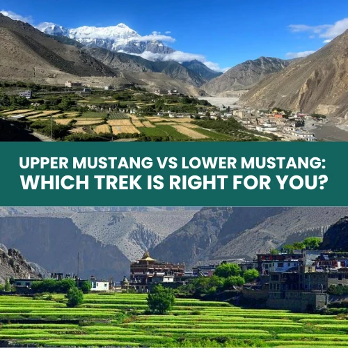 Upper Mustang vs Lower Mustang region