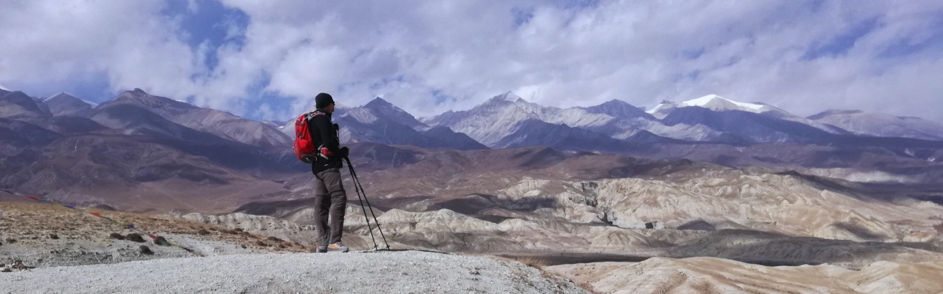 Tea house in Upper Mustang