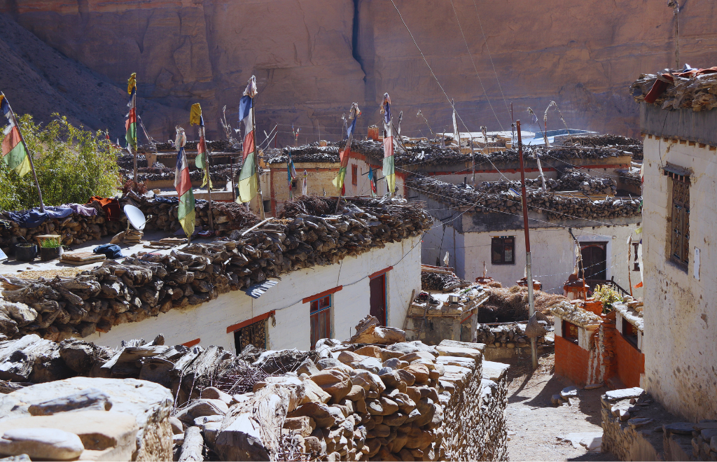 Tea house in Upper Mustang trek