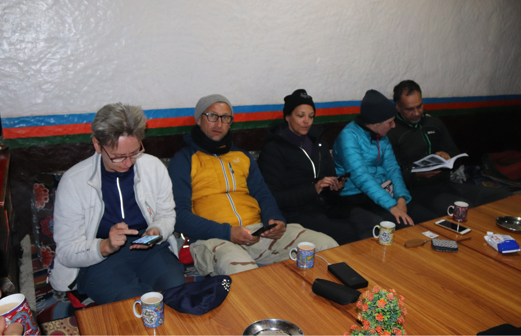 tea houses in upper mustang trek