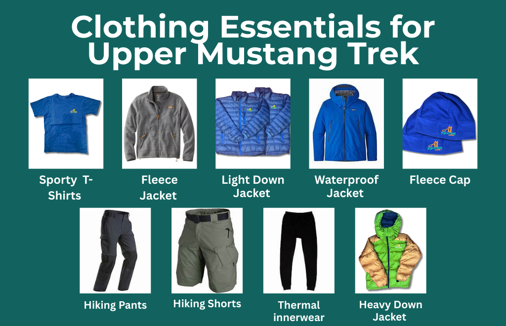 Packing List for Upper Mustang Trek