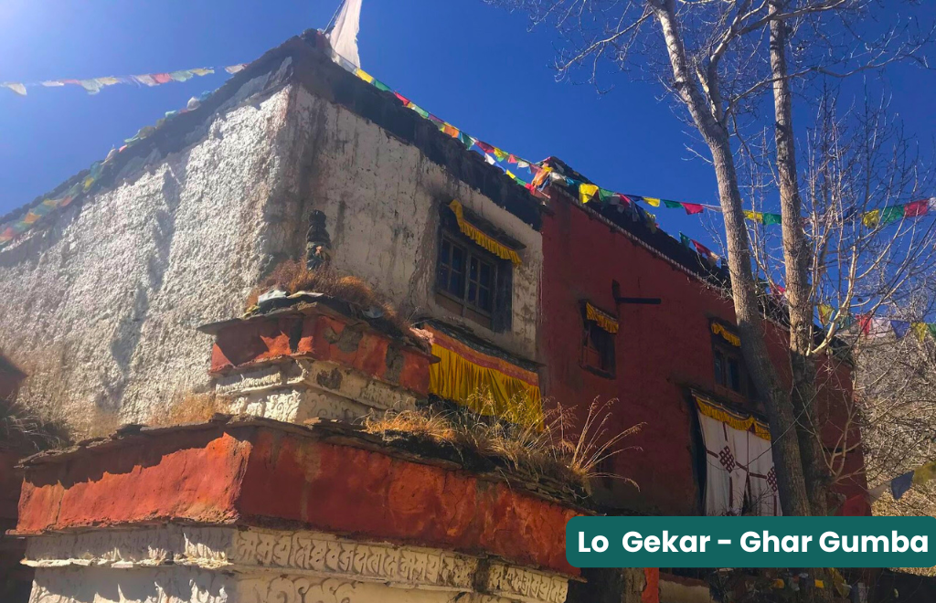 mustang region attraction, ghar gumba