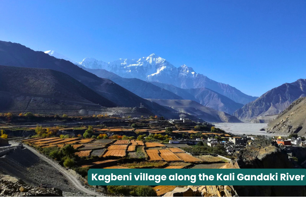 kali gandaki river, mustang region