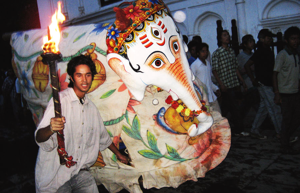 indra jatra history legend events kathmandu