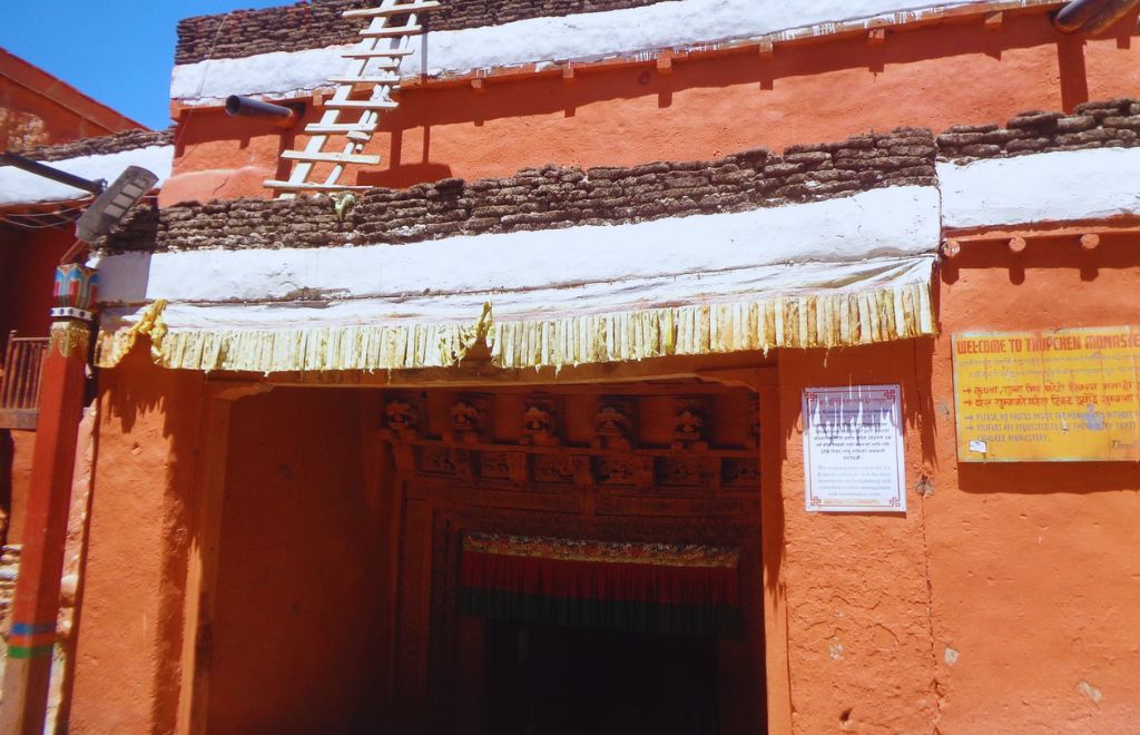 Thupchen Gonpa in Lo Manthang, Upper Mustang, Nepal
