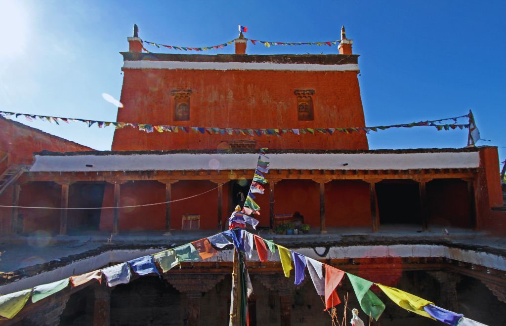 Jampa Gompa in Lo Manthang, Upper Mustang, Nepal