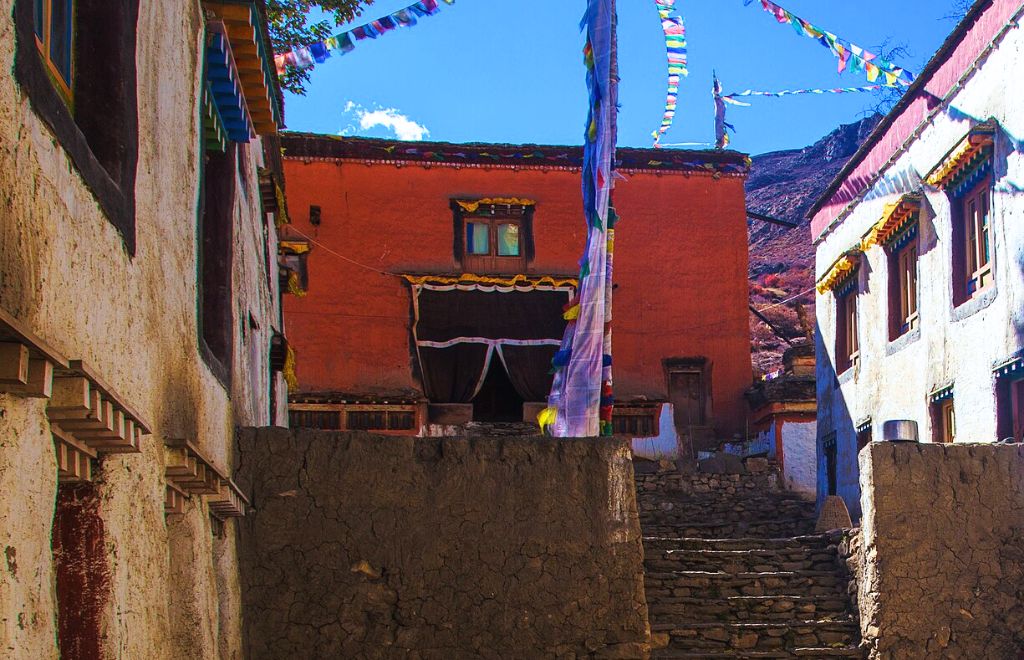 Ghar Gompa (Lo Gekhar Monastery) in Upper Mustang, Nepal 