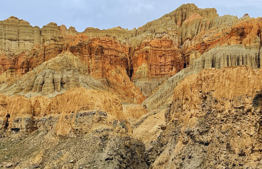 Panoramic mountain views on the Saribung Pass Trek