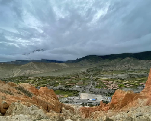 Village In Upper Mustang